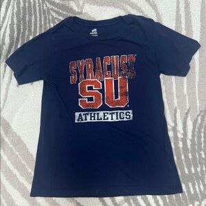 Kids Syracuse Athletics Navy Blue T-Shirt